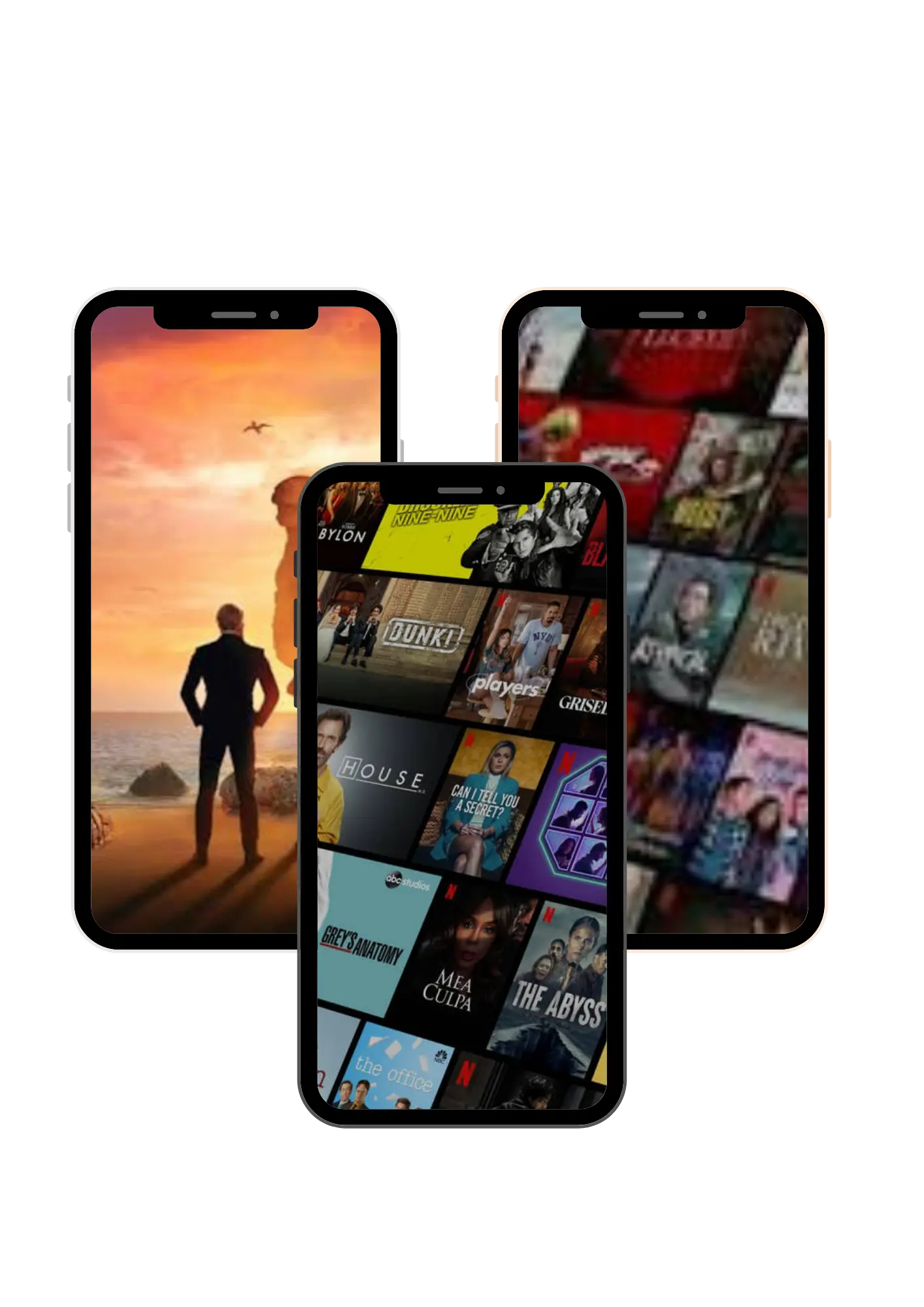 NetMirror streaming app interface preview banner